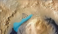 ناسا تكتشف آثار بحيرة مياه نقية مندثرة على سطح المريخ